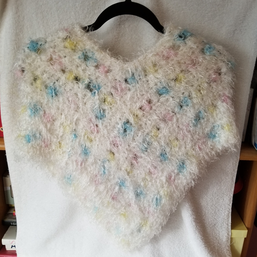Handmade Unicorn Poncho for Girls